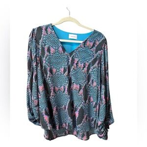Adrienne Patterned Blouse